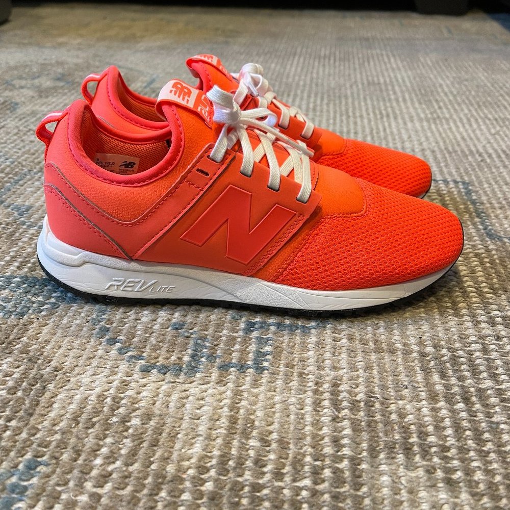 New Balance Women's 247 Neon Orange (Size 7)